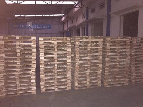 Đóng pallet gỗ theo yêu cầu